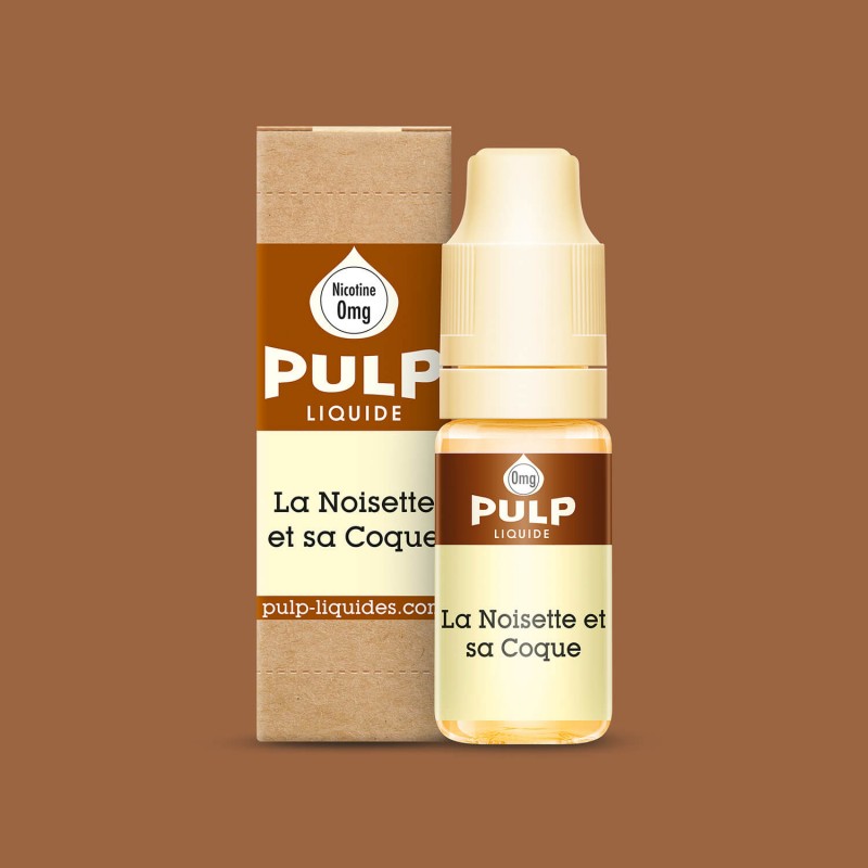 E-liquide La Noisette et sa Coque - 10 ml | Pulp E-liquide La Noisette et sa Coque - 10 ml | Pulp