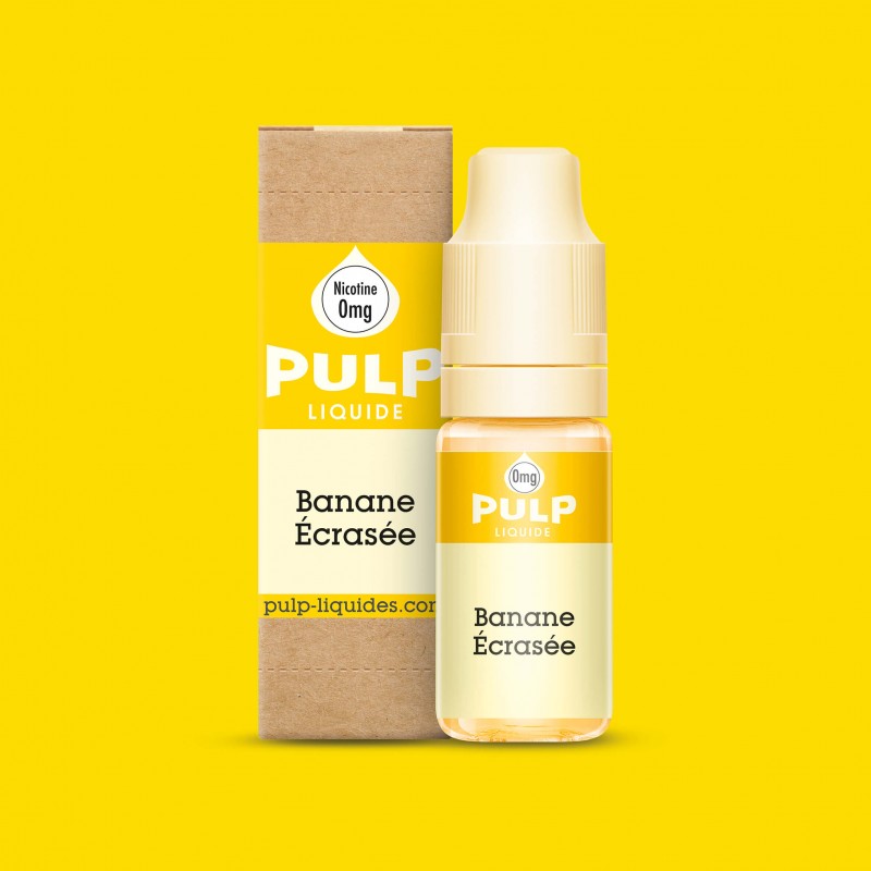 E-liquide Banane Ecrase - 10 ml | Pulp