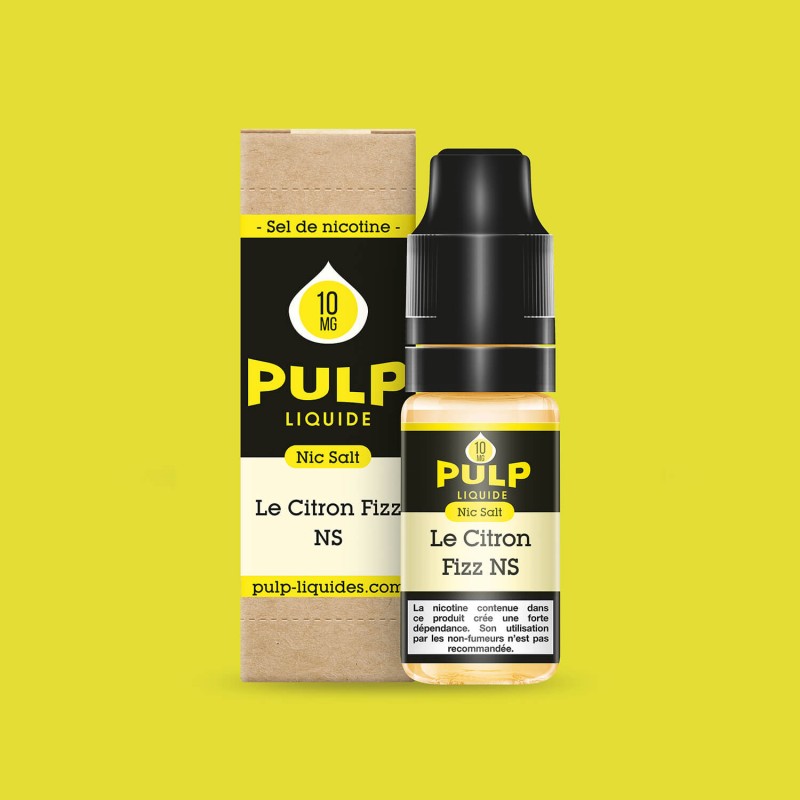 E-liquide Nic Salt Citron Fizz - 10ml | Pulp E-liquide Nic Salt Citron Fizz - 10ml | Pulp