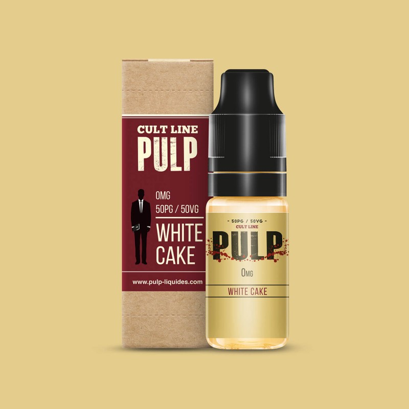 e-liquide cult E-LIQUIDE WHITE CAKE/CULT DE PULP 10ML