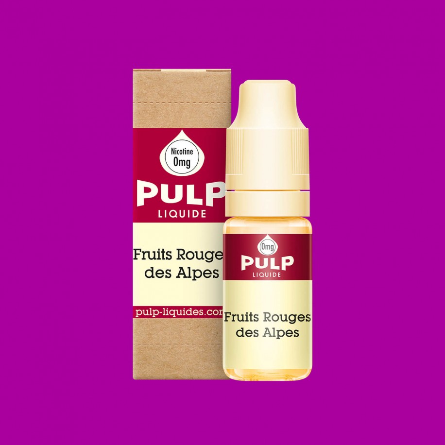 E-liquide Fruits rouges des alpes - 10 ml | Pulp