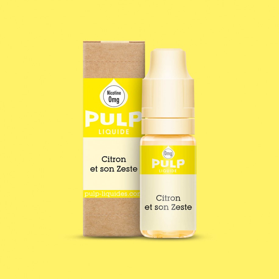 E-liquide Citron et son Zeste - 10 ml | Pulp