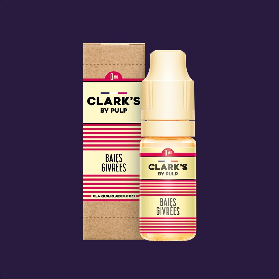 E-liquide Baies Givres - 10 ml | Clark's by Pulp
