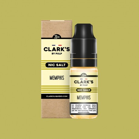 Memphis - Clarks by Pulp Nic Salt - 20 mg