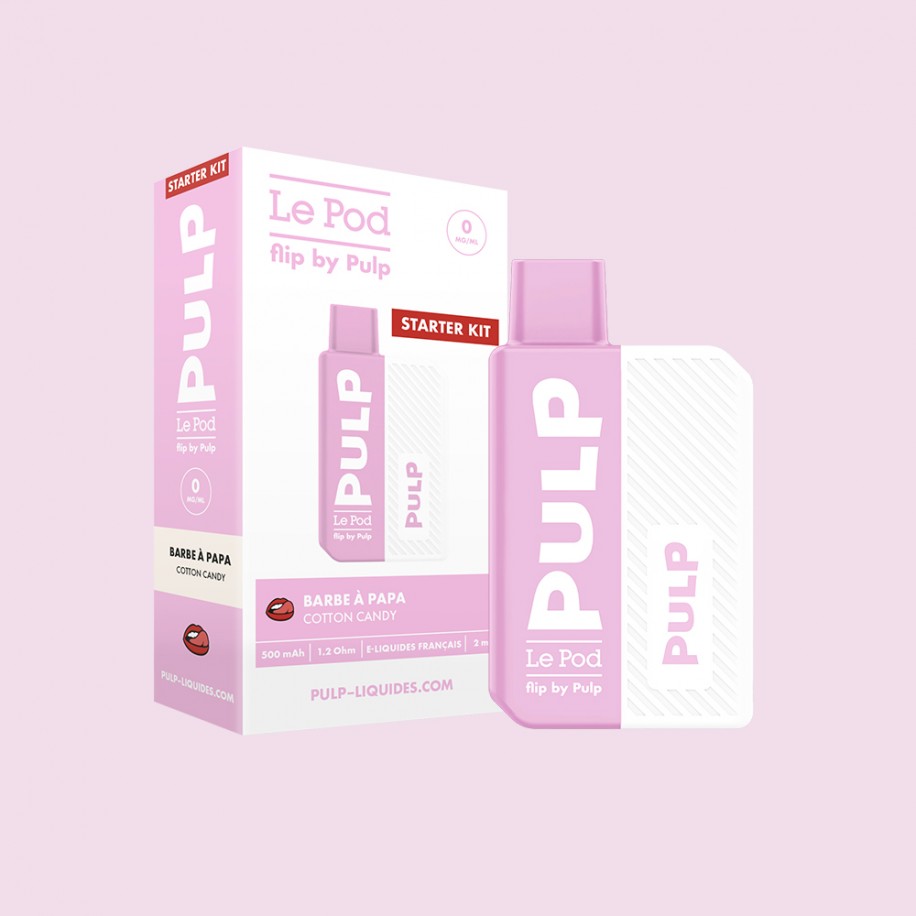 Le Pod Flip | Starter Kit - Barbe  Papa