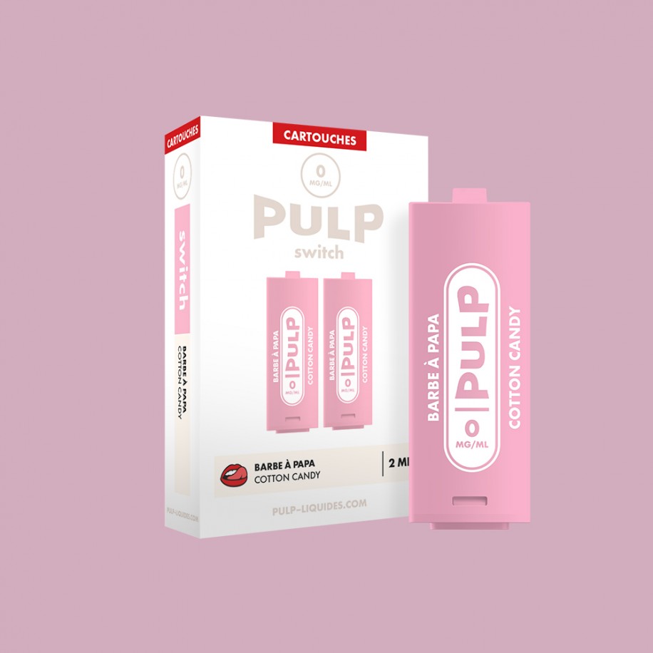 Cartouche Barbe Papa - Le Pod switch by PULP - 2 ml Cartouche Barbe Papa - Le Pod switch by PULP - 2 ml