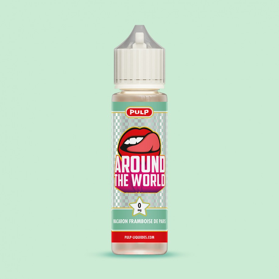 E-liquide Macaron Framboise de Paris - PULP Around the World - 50 ml