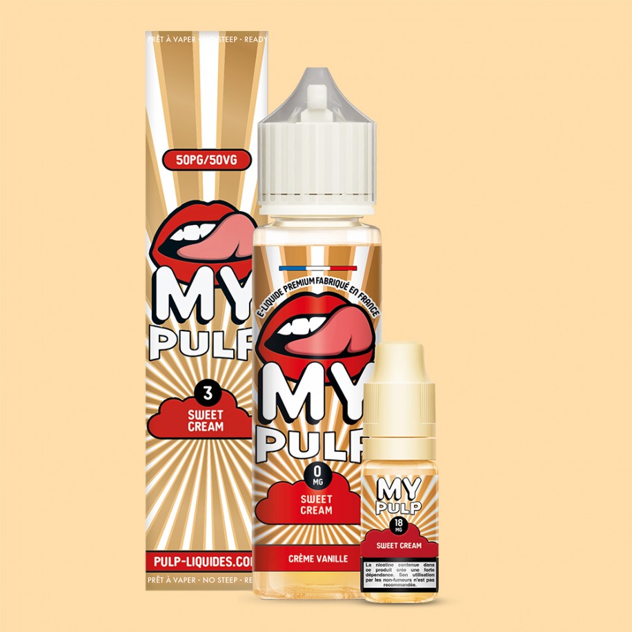 E-liquide Sweet Cream- 50 ml | My Pulp