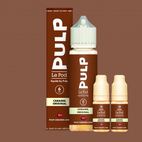 Caramel Original - Pack 60 ml - Le Pod Liquide
