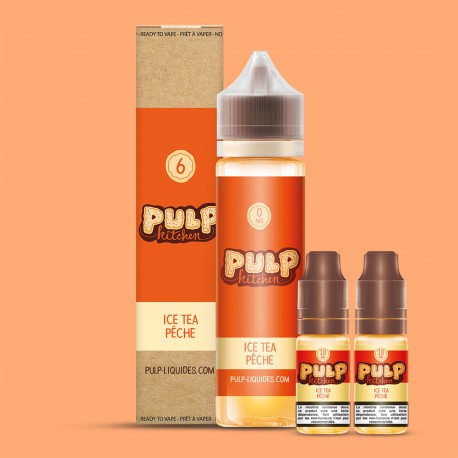 Ice Tea Pêche - Pack 60 ml - 03 mg