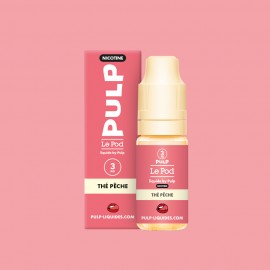 Le Pod Liquide Nic base - Thé pêche