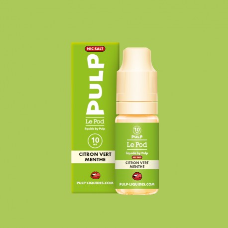 Le Pod Liquide Nic base - Citron vert menthe