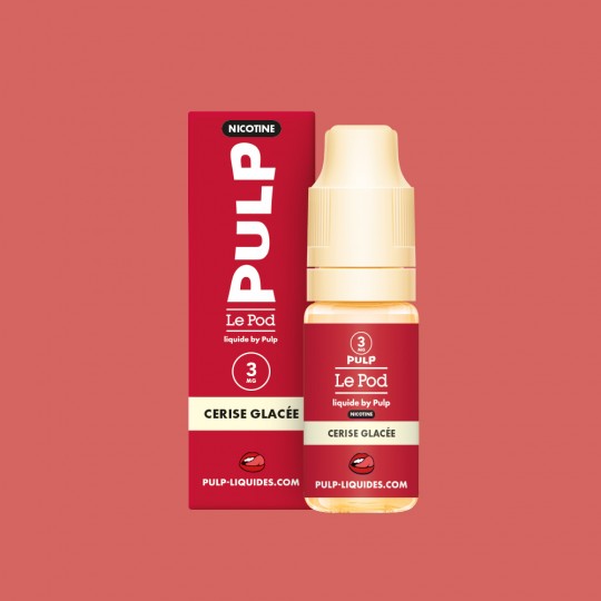 Le Pod Liquide Nicotine Base - Cerise Glace - 10 ml Le Pod Liquide Nicotine Base - Cerise Glace - 10 ml