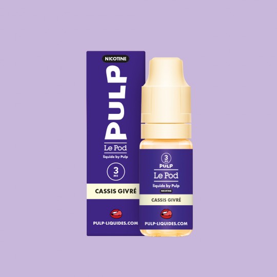 Le Pod Liquide Nicotine Base - Cassis Givr - 10 ml