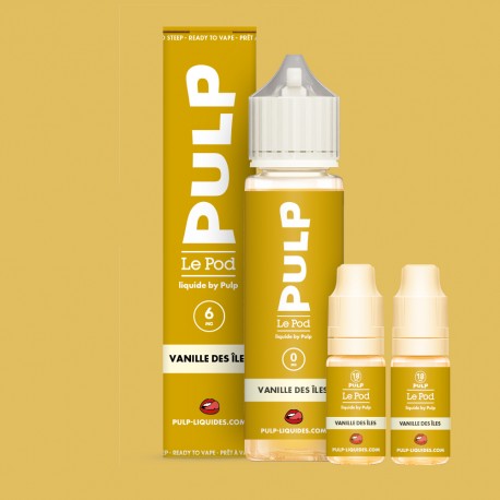 Vanille des îles - Pack 60 ml - Le Pod Liquide