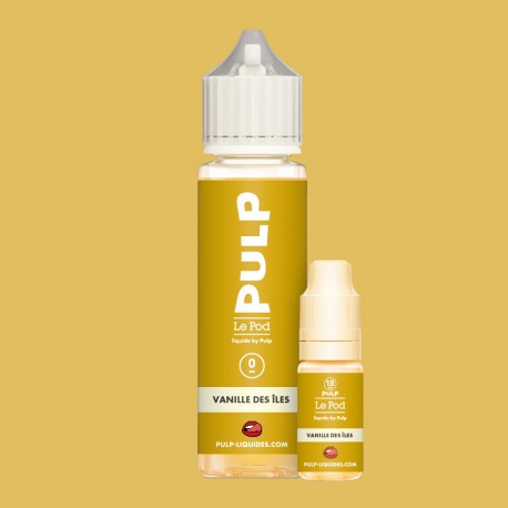 Vanille des îles - Pack 60 ml - Le Pod Liquide