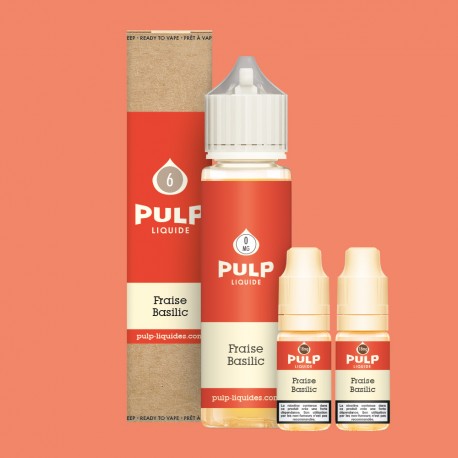 Fraise Basilic - Pack 60 ml