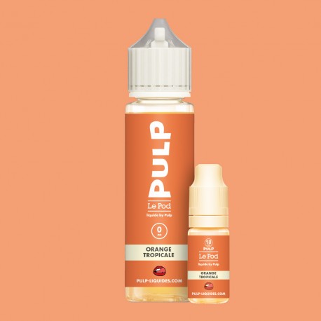 Orange Tropicale - Pack 60 ml - Le Pod Liquide