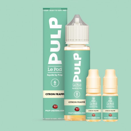 Citron Frappé - Pack 60 ml - Le Pod Liquide