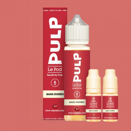 Baies Dorées - Pack 60 ml - Le Pod Liquide