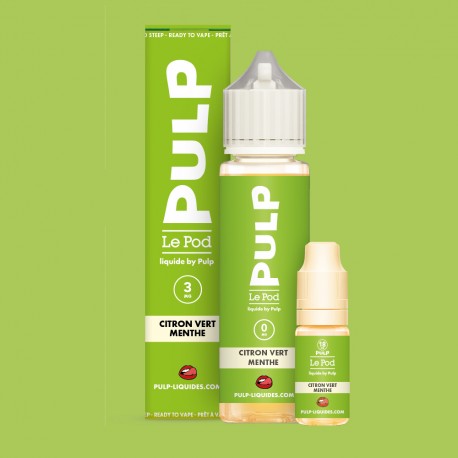 Citron vert menthe - Pack 60 ml - Le Pod Liquide