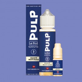Granité fruits bleus - Pack 60 ml - Le Pod Liquide