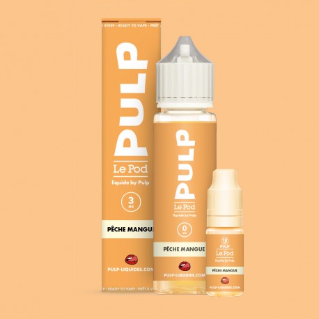 Pêche Mangue - Pack 60 ml - Le Pod Liquide
