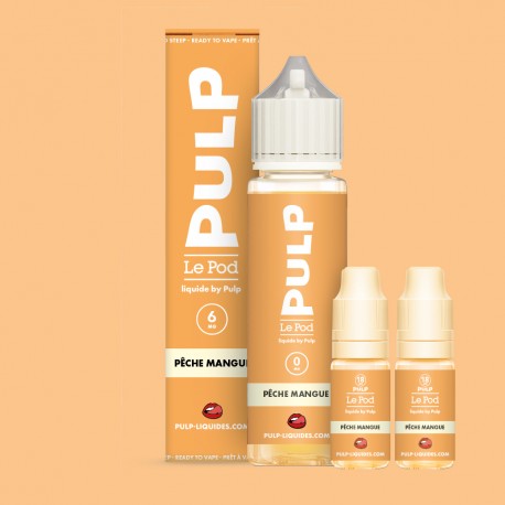 Pêche Mangue - Pack 60 ml - Le Pod Liquide