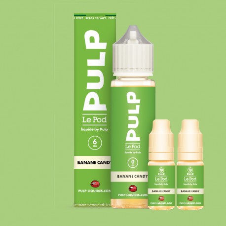 Banane Candy - Pack 60 ml - Le Pod Liquide