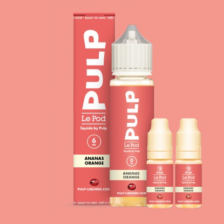Ananas Orange - Pack 60 ml - Le Pod Liquide